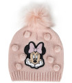 CHILDREN'S KNITTED HAT WITH POM POMS MINNIE