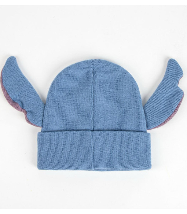 CHILDREN'S WINTER HAT STITCH WITH EARS BLUE Cerda