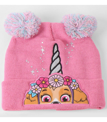 CHILDREN'S HAT WITH SCARF AND GLOVES PAW PATROL SKYE Cerda